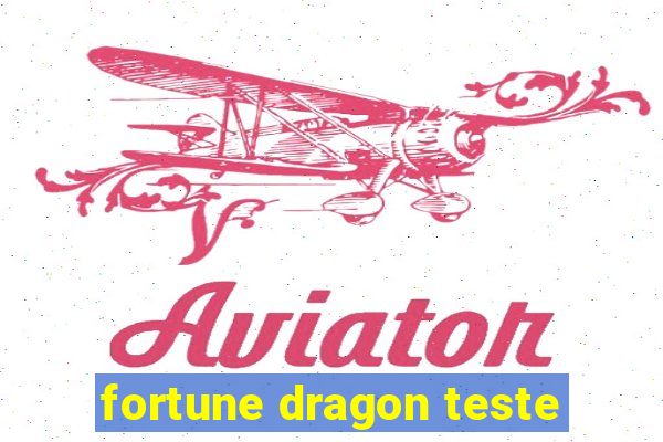 fortune dragon teste